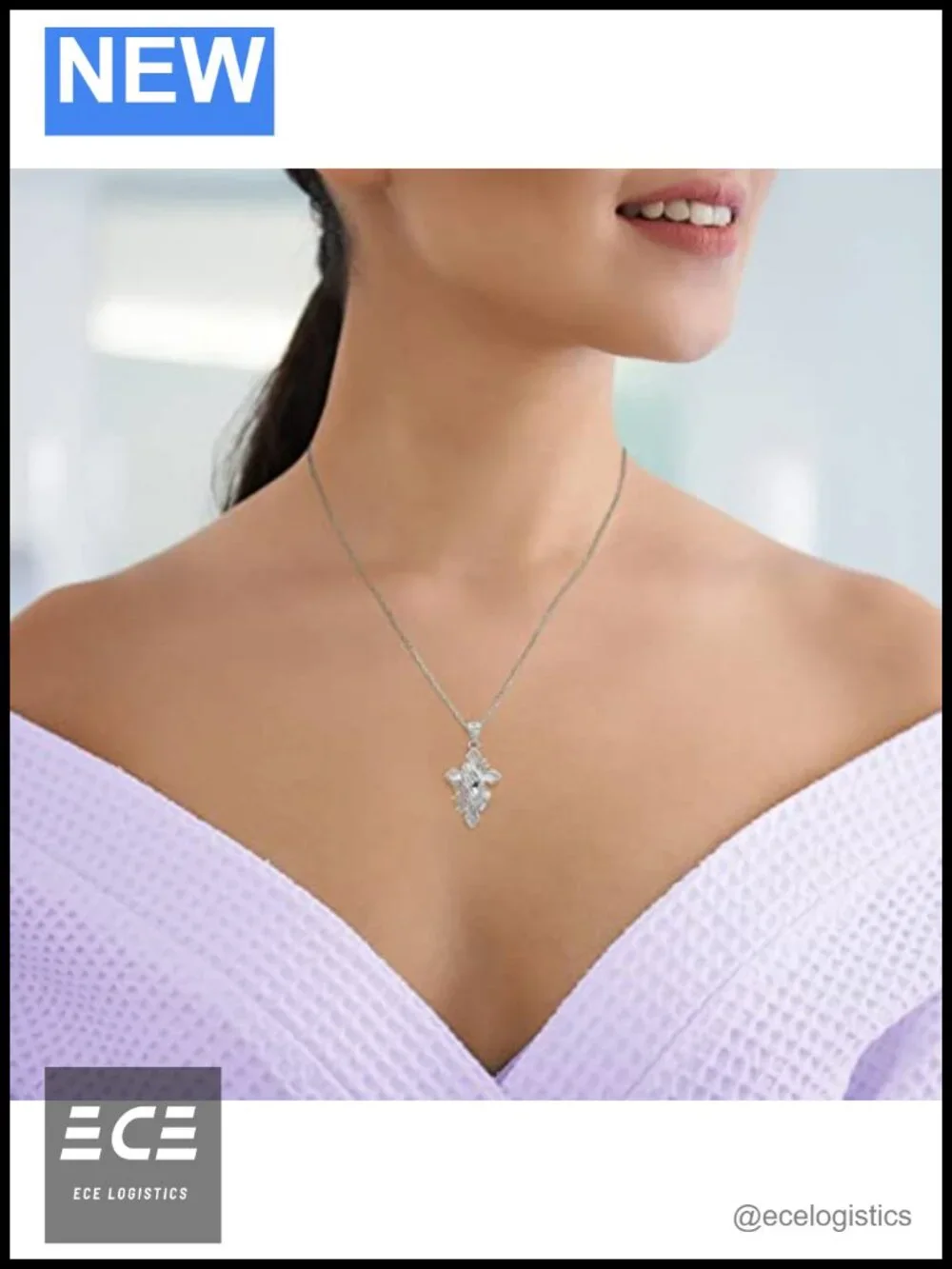 Sterling Silver Cross Praying Hands Rosary Pendant Necklace 20in